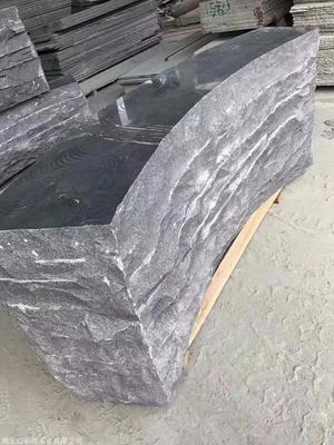 花岗岩芝麻黑 光面加工技术与应用前景